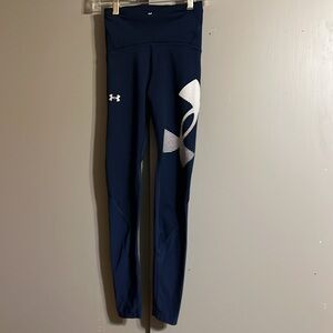 UA XS Legging Navy Blue